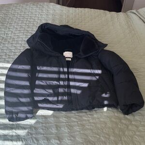 Abercrombie & Fitch - Black Puffer Jacket